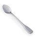 A Oneida stainless steel iced tea spoon with a silver handle.