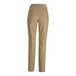 A pair of tan Edwards women's workwear pants with pockets.