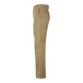 Edwards men's tan performance 4-way stretch pants with a buttoned waist.