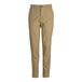 Edwards men's tan performance 4-way stretch pants with buttons and pockets.