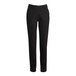A pair of black Edwards women's performance pants with a buttoned waist.