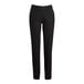 A pair of black Edwards 4-way stretch pants with a buttoned waist.