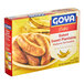 A box of Goya Baked Ripe Plantains on a white background.