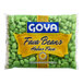 A white bag of Goya IQF fava beans.