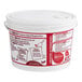 A white bucket with red and black text labels that reads "Master of Mixes Big Bucket Strawberry Daiquiri / Margarita Mix"