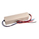 An Avantco LED driver in a white rectangular box with red and blue wires.