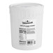 A white Tillamook Oregon Dark Cherry ice cream bucket with a white lid and label.