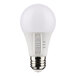 A Satco 9W A19 LED light bulb with a switch to change between 3 color temperatures.