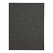 A black fabric with a pattern on it.