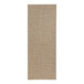 A close-up of a customizable beige fabric with black lines.