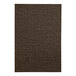 A close-up of a brown and tan square patterned fabric.