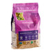 A purple bag of Lotus Foods Regenerative Organic Long Grain Brown Basmati Rice with a label.