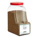 A large plastic container of Regal Cumin Seeds.