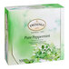 A white box of Twinings Pure Peppermint Tea Bags with green leaves on the box.