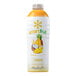 A white plastic bottle of Smartfruit Aloha Pineapple Puree with a logo of a pineapple.