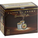 A box of Caffe de Aroma French Roast coffee pods.