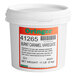 A white bucket of Oringer Burnt Caramel Variegate with a label.