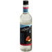 A close up of a DaVinci Gourmet Classic Almond Flavoring Syrup bottle.