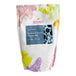 A white bag of Bossen Cookies and Cream Powder Mix with colorful designs.