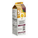 A carton of Les Vergers Boiron passion fruit puree juice.