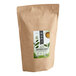 A brown package of Numi Organic Gunpowder Green Loose Leaf Tea with a label.