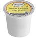 A white container of Twinings Lemon & Ginger K-Cup Pods with a yellow label.