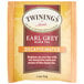 A package of Twinings Earl Grey Decaffeinated Tea Bags.