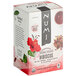 A white box of Numi Organic Hibiscus Tea Bags with a picture of flowers and leaves.