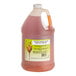 A white jug of I. Rice peach ice cream puree.