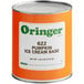 A #10 can of Oringer Pumpkin Puree Hard Serve Ice Cream Base.