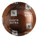 A bag of 50 Nespresso Professional Forte Extra single serve coffee capsules.