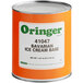 A can of Oringer Bavarian hard serve ice cream base.