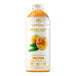 A white plastic bottle of Smartfruit Perfect Peach Puree with a label showing peaches.