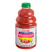 A bottle of Dr. Smoothie Strawberry Banana Fruit Smoothie Mix with a red cap.