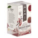 A white box of Numi Organic Chocolate Rooibos Tea Bags with text and pictures on it.