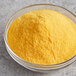 A bowl of Fanale Egg Pudding yellow powder.