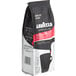 A black and white bag of Lavazza Classico ground coffee with red and white text.