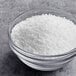 A bowl of white salt.