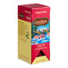 A box of  Celestial Seasonings Peppermint Herbal Tea Bags on a counter.
