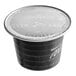 A black and white plastic container of Lavazza Espresso Maestro Intenso coffee capsules.