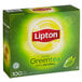 A box of 5 Lipton Classic Green Tea bags.