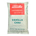 A white bag of Dr. Smoothie Cafe Essentials Vanilla Chai Beverage Mix with a red label.