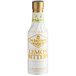 A white bottle of Fee Brothers Lemon Bitters with gold text.