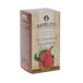 A white Bromley 24-count box of Exotic Sun Sweetened Raspberry Herbal Tea.