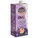 A purple and white carton of Oregon Chai Organic Slightly Sweet Chai Tea Latte.