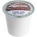 A white container of Ellis Mezzaroma Nana's Hotcake Crunch coffee pods with a blue and brown label.