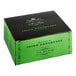 A green Harney & Sons box with black text for 50 Irish Breakfast Tea bags.