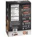 The Frozen Bean Hazelnut Latte Blended Ice Coffee Mix box with nutrition facts on white background.