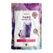 A bag of Bossen Grade A Taro Powder with a wooden spoon of purple powder.