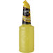 A close up of a yellow bottle of Finest Call Premium Sweet and Sour Mix with a yellow lid.